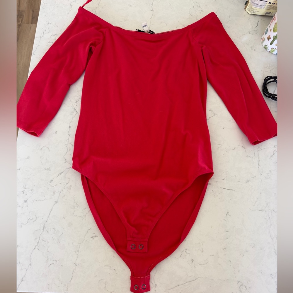 Express Red Bodysuit